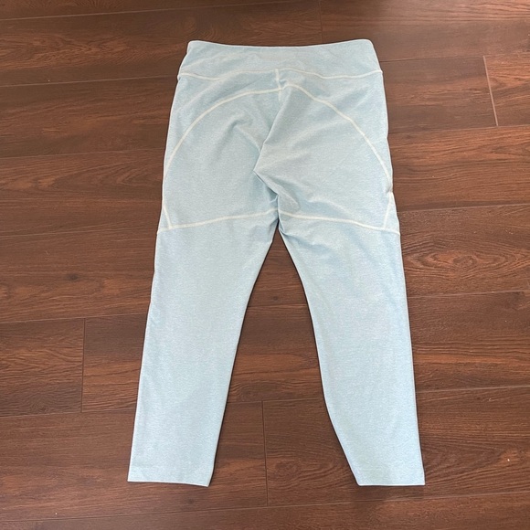 Outdoor Voices 3/4 Warmup Leggings - Pool Blue - Picture 4 of 4